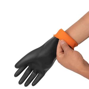 Wholesale Natural Latex Rubber Household Gloves Home Style Cleaning Dishwashing Gloves