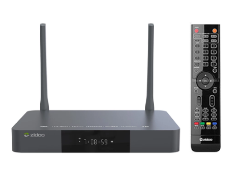 Смарт ТВ-приставка Zidoo Z9X Android 9,0 1000M 4K HDR Realtek RTD1619DR 2 Гб DDR4 16 Гб ROM телеприставка