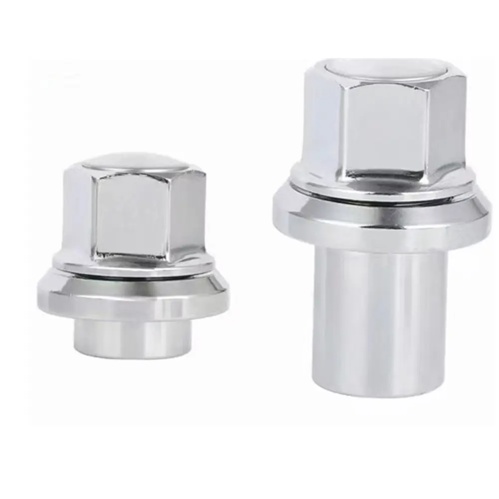 33 мм M22x1.5 x 19 мм рукав Колесные гайки M22-1.5x19mm юбка фланец гайка ступицы колеса тележки гайка