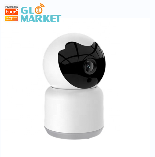 Glomarket Tuya Wi-Fi 1080P 2MP/3MP беспроводной умный дом безопасности Крытый ИК ночного видения Обнаружение движения PTZ IP CCTV камера