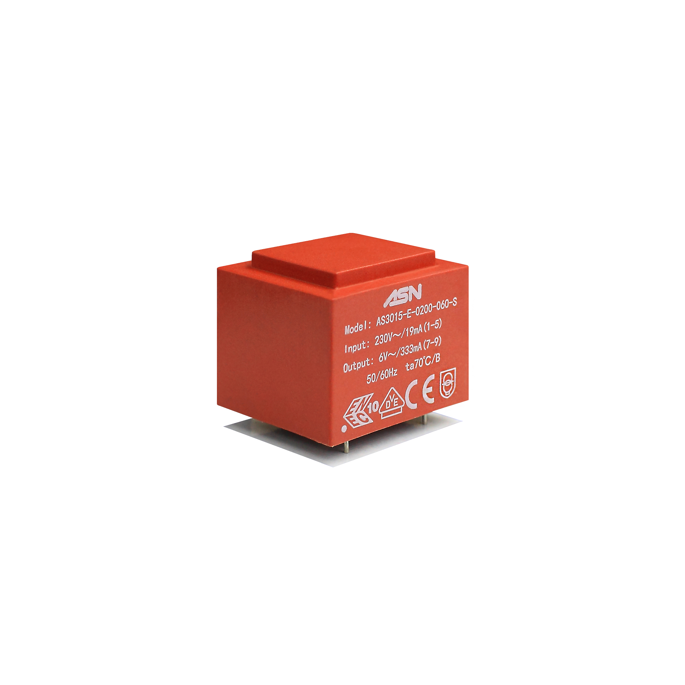 Вход 230v 220v EI30X15.5 2.0VA pcb монтажный Инкапсулированный трансформатор