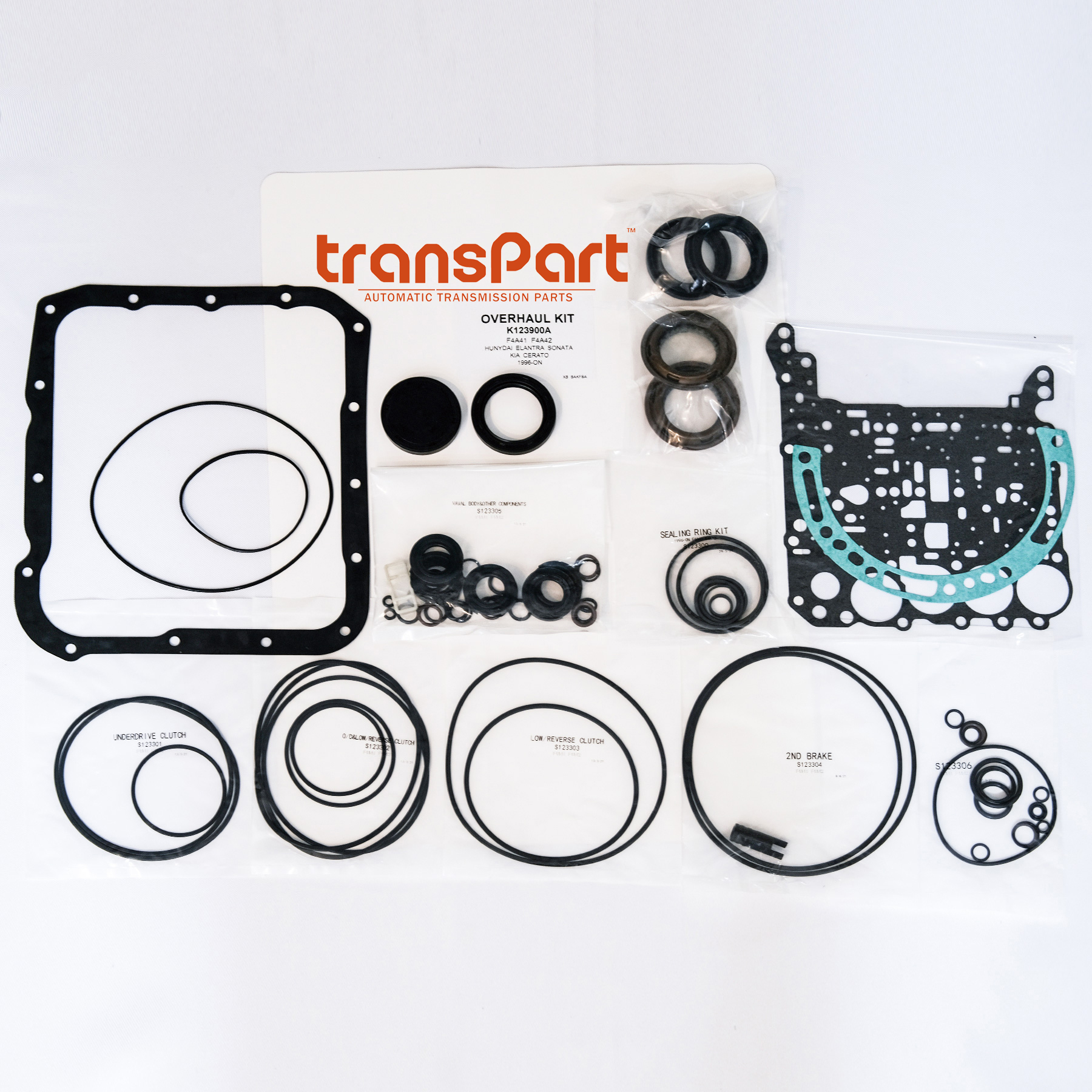 Hot Selling F4A41 F4A42 Automatic Transmission Gearbox Overhaul Kit Seal Kit Tran speed Auto Transmission Overhaul Kit