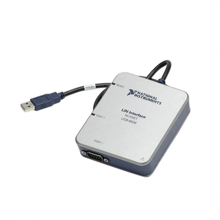 NI USB-8506 оригинальное зарядное устройство с двумя портами Лин High Speed USB интерфейс 784664-01 NI-XNET сбора данных карты
