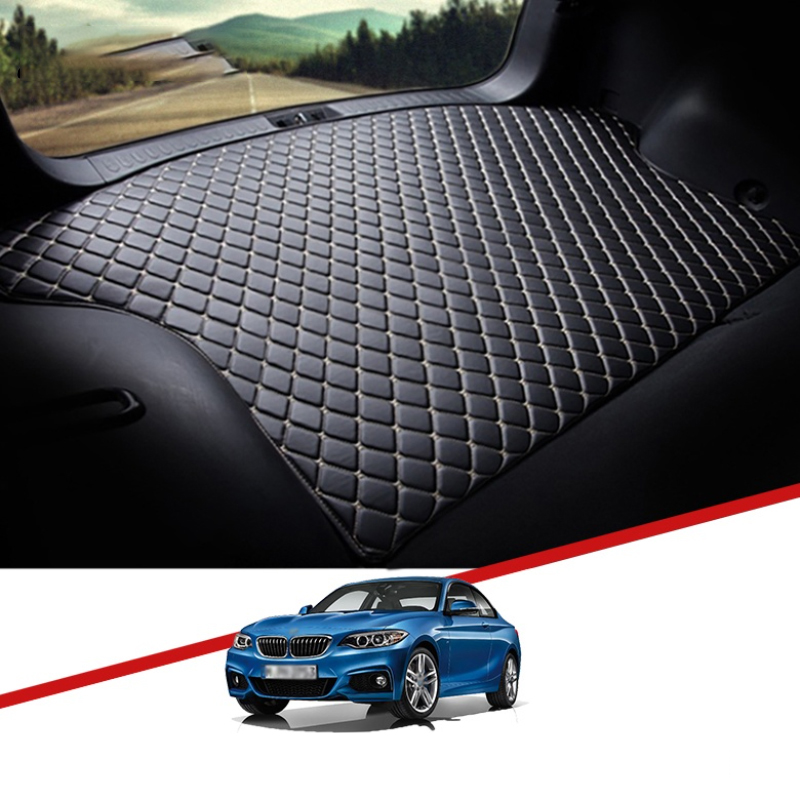 Высококачественные автомобильные аксессуары для BMW F46 2 серии GT Gran Tourer 2014-2019 2020 кожаный коврик для багажника автомобиля