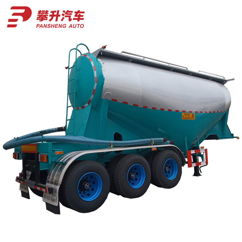 Pansheng 40 50ton цементный полуприцеп с одним отсеком