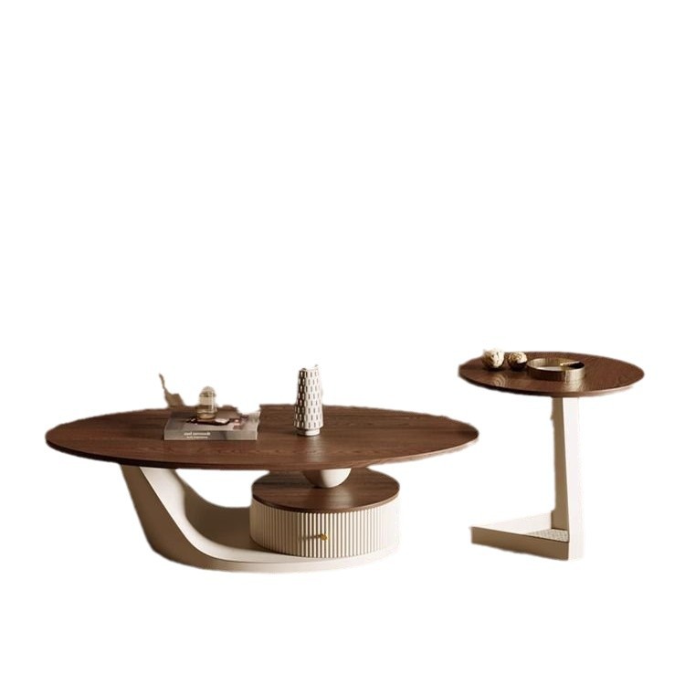 Slate Coffee Table Living Room Light Luxury Modern Simple Small Apartment Home Tea Table Side Table Combination