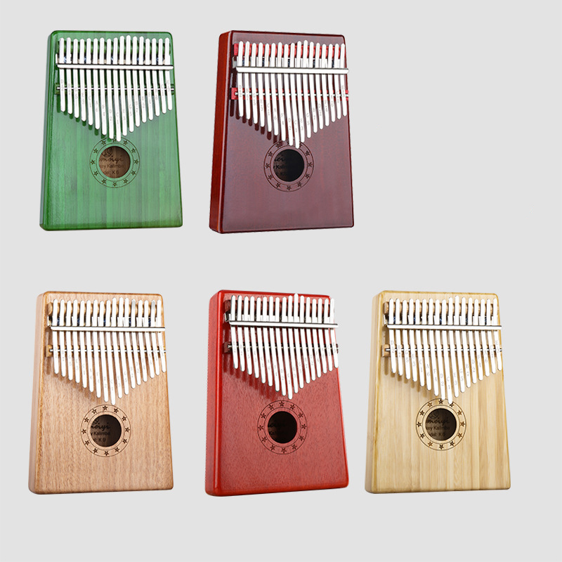 GK01 оптовая продажа Oem 17 клавиш мини Kalimba большой палец Пианино музыкальный инструмент деревянный калимба для продажи
