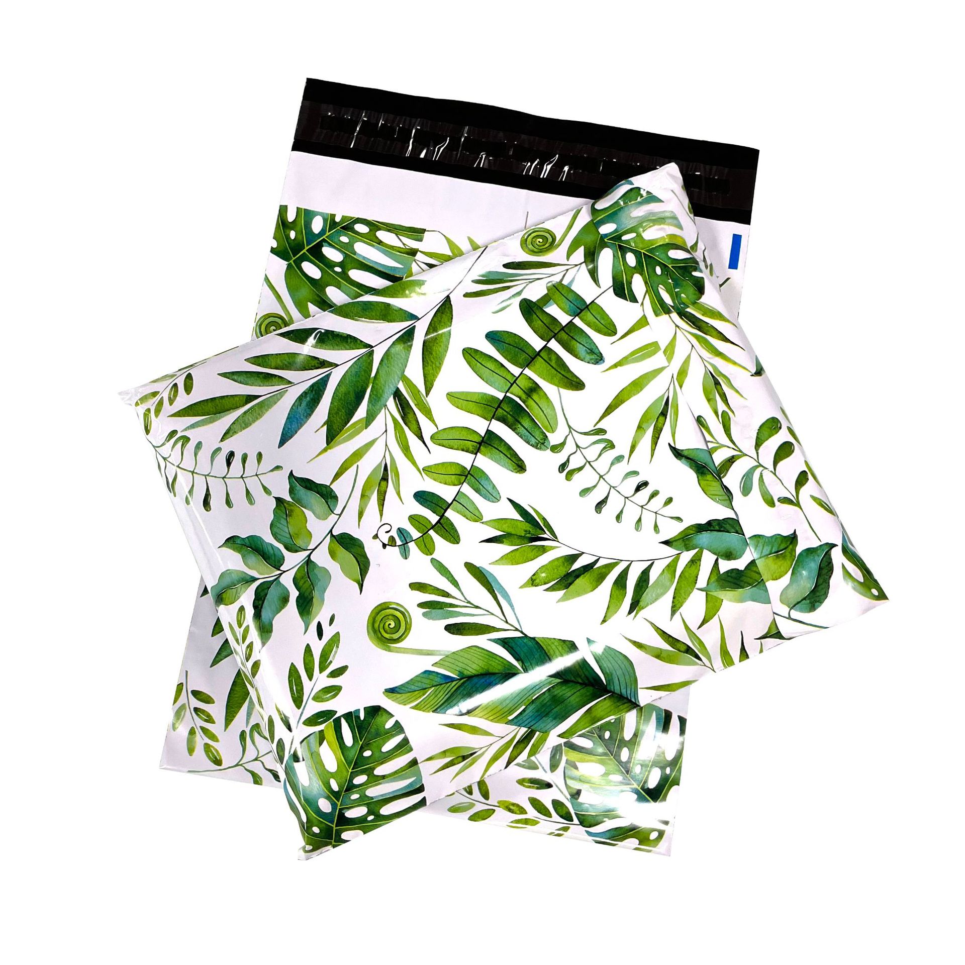 Custom Biodegradable Self Adhesive Tear-proof Recycled Poly Mailers Plastic Postage Shipping Express Bag For Packaging