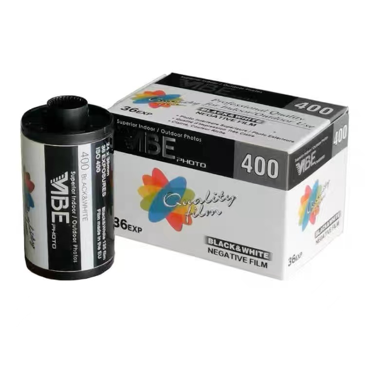 1 рулон VIBE 400 черно-белая пленка ISO 400 135 отрицательная пленка 36EXP/рулон для камеры VIBE 501F