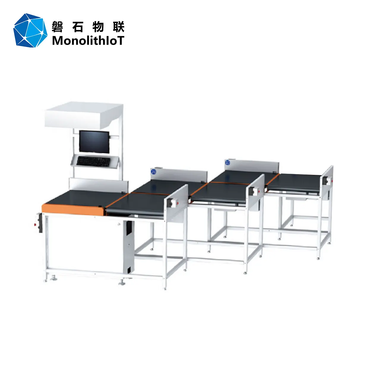 Zigzag Sorting System 30 outfeeds DWS scanning weighing warehouse and storage Integrated automation belt conveyor 3PL warehouse