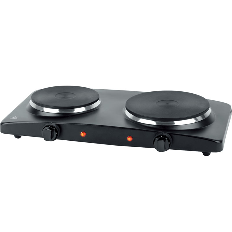 Factory supply home kitchen appliance cooking double hot plate with 2 burner stove for Family Cooking