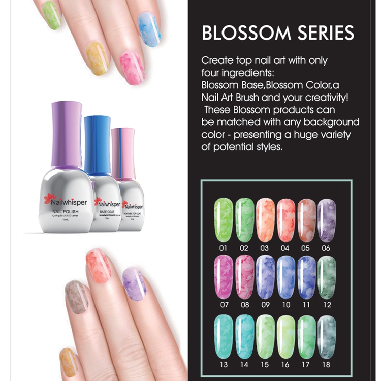Nailwhisper Гель-лак для ногтей трехступенчатый гель 1000 цветов для салона красоты Товары для дизайна ногтей unilever бесплатные образцы