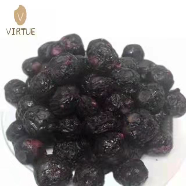 Оптовая продажа с фабрики замороженная сушеная еда Здоровая и питательная замороженная сушеная черника органические обезвоженные фрукты