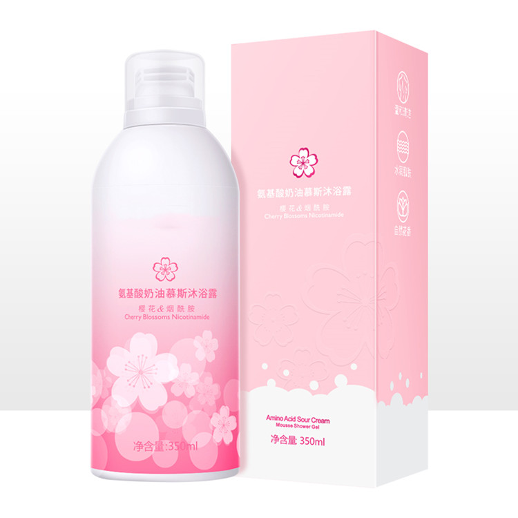 Rose Honey Beauty Skin Bath Bubble Body Wash Mousse