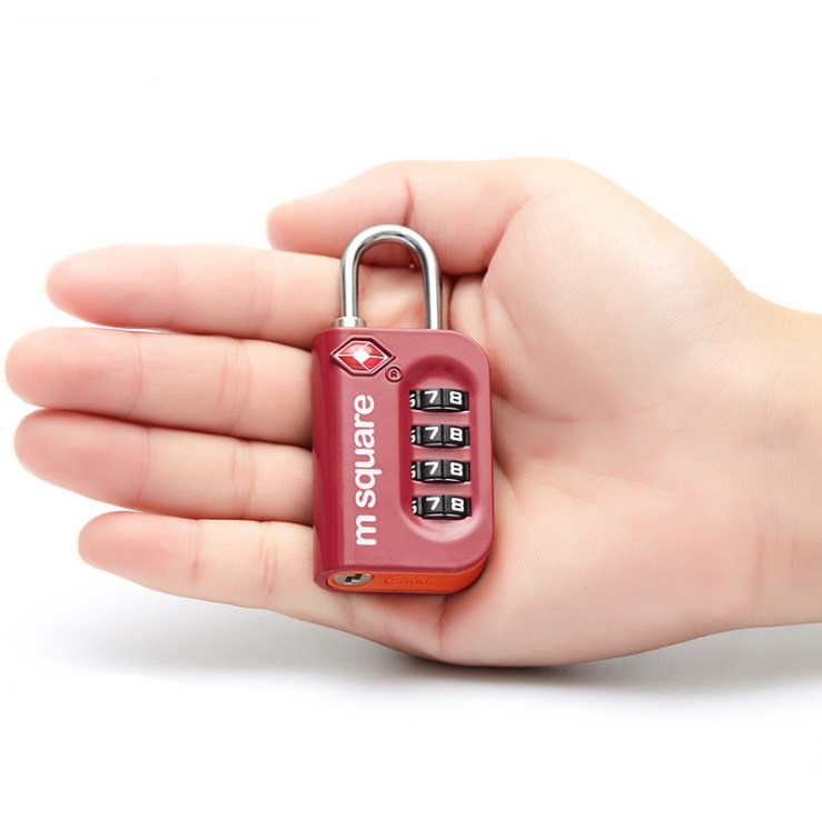 Multiple colour durable luggage suitcase anti-theft tsa lock for luggage