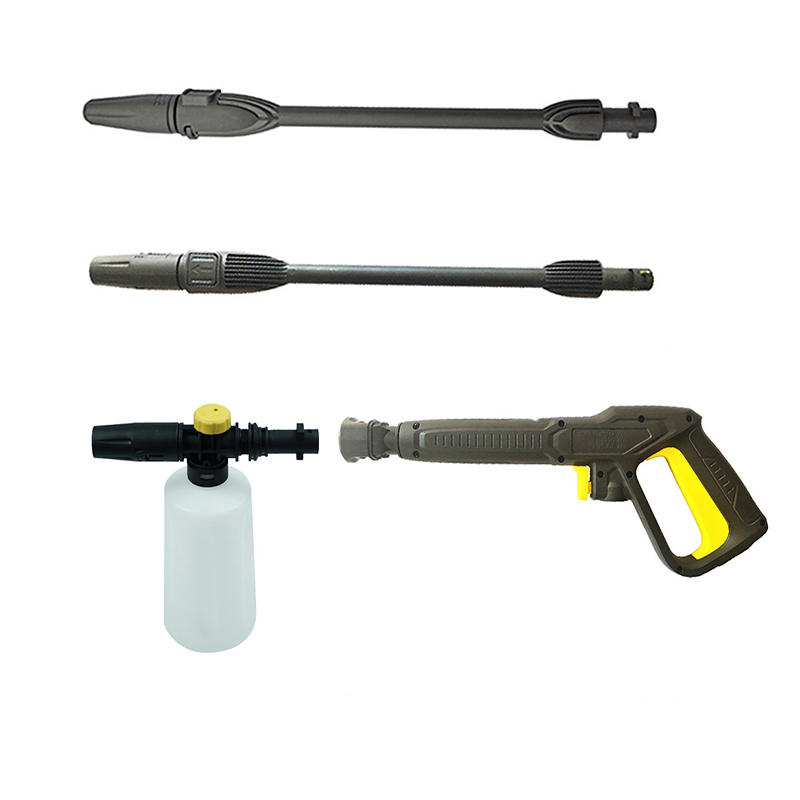 Форсунка для мойки высокого давления Karcher k2k3k4k5k6k7, регулируемая пенная насадка, шланг струйный 5/10 м, вращающийся на 47 см