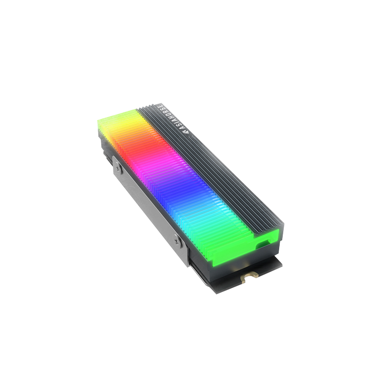 Радиатор Asiahorse M.2 для PCIE NVME или M.2 2280 SSD-кулера с тремя термальными подушками M.2 (подделка)