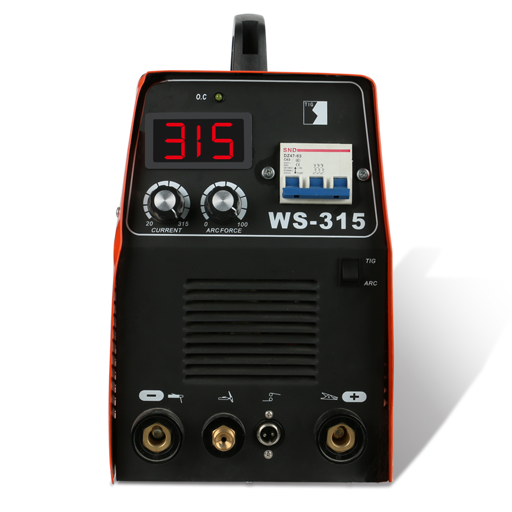 Portable 3 phase 380V everlast arc argon gas industrial tig welding machine