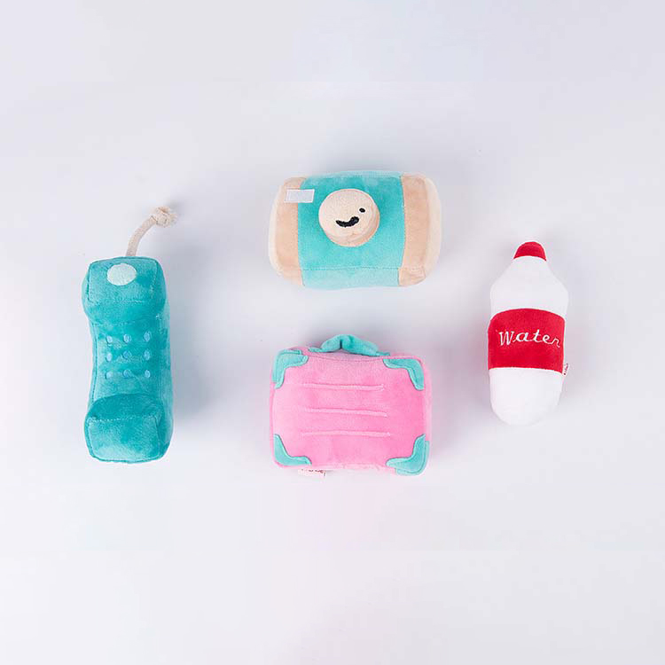 New pet supplies hot sales bite-resistant interactive travel wool sound toy for dogs&cats