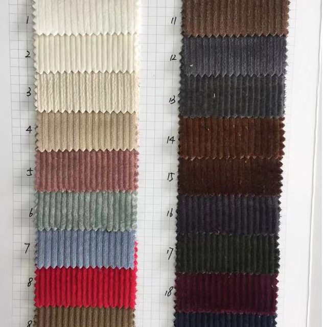 Export Europe 280-300gsm 8W 100%Cotton Corduroy//