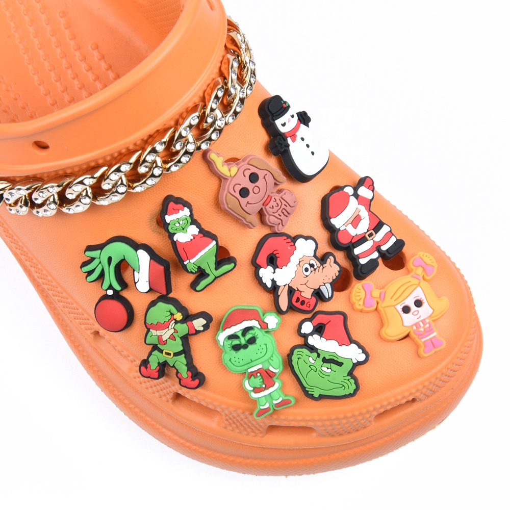 Popular Powerfull Girl Monster Anime Pumpkin Halloween Hocus Pocus Nightmare Stitch frozen Horror Shoes Charms for Xmas Gifts