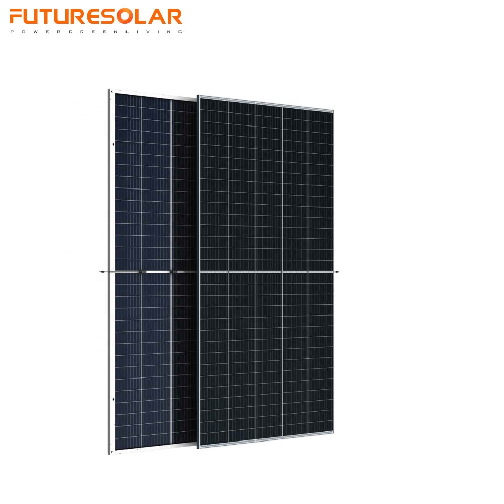 Двойное стекло PERC mono 420 Вт 430 Вт 440450 Вт 500 Вт BIPV прозрачная двухсторонняя солнечная панель