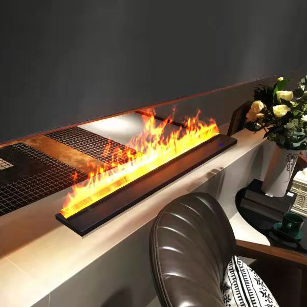 Современные комнатные 3d вставки для камина с водяным паром, искусственный светодиодный декоративный огонь, распылитель, паровой умный электрический камин