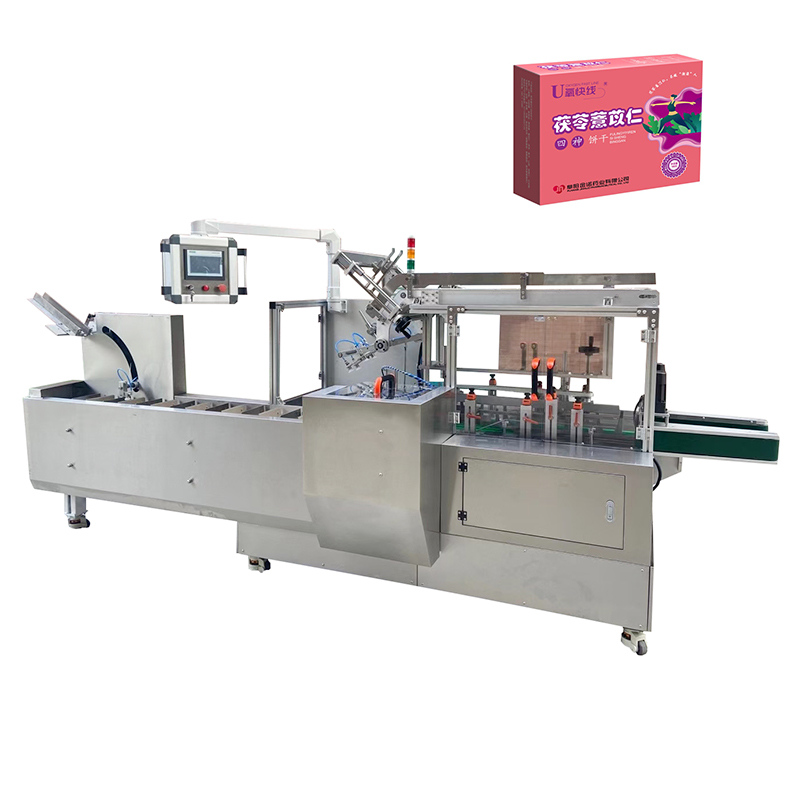 Auto Carton Packaging Machines Box Packing Machine Case Packers for Chocolate Pie Cake Biscuits