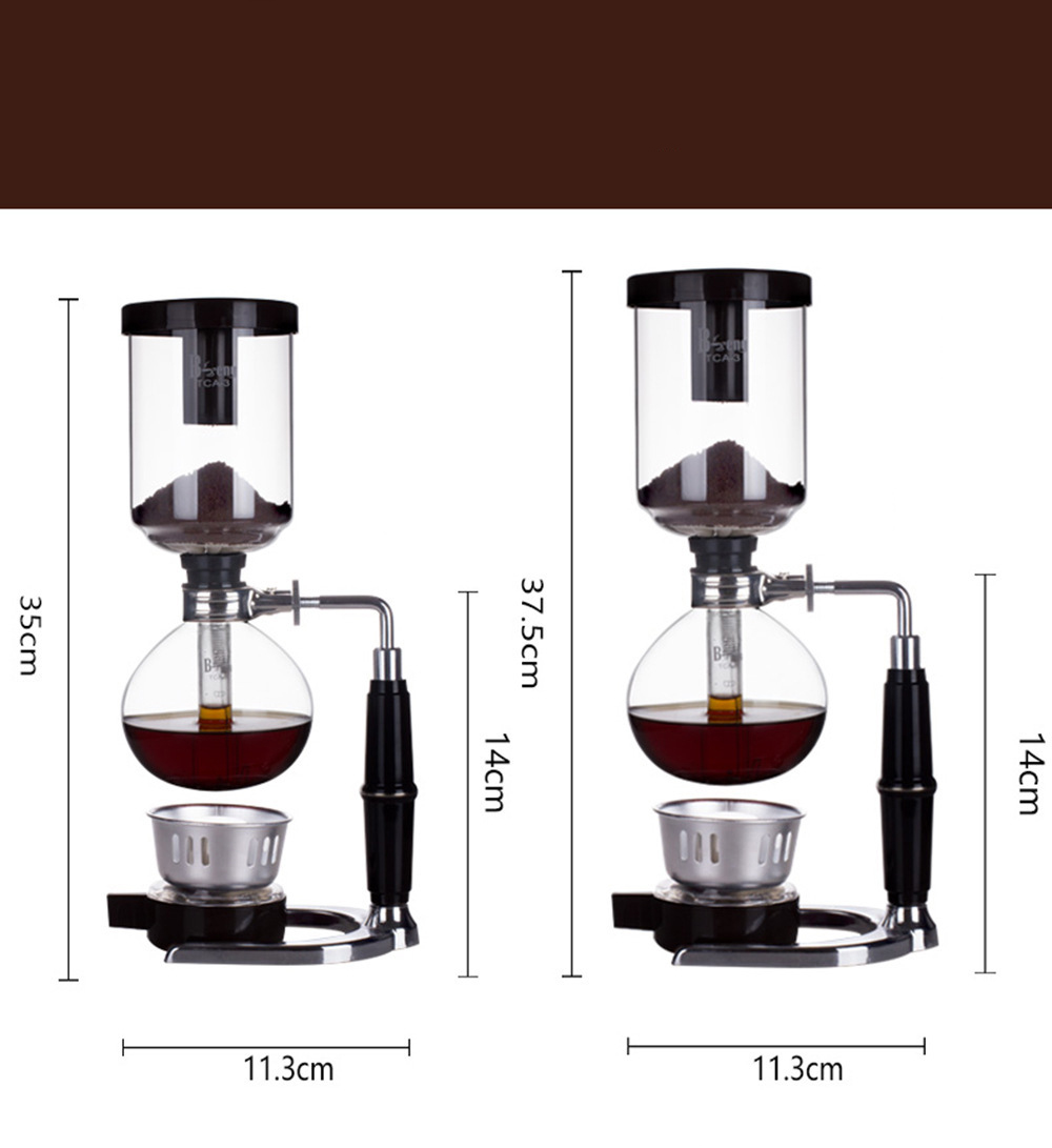 Hot selling Home Style Syphon Coffee Maker Siphon for Coffee Brewer