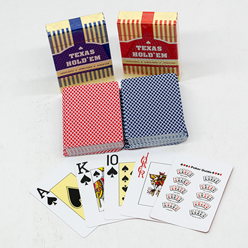 factory fast delivery playing cards pvc durable waterproof shtrong poker playing cards
