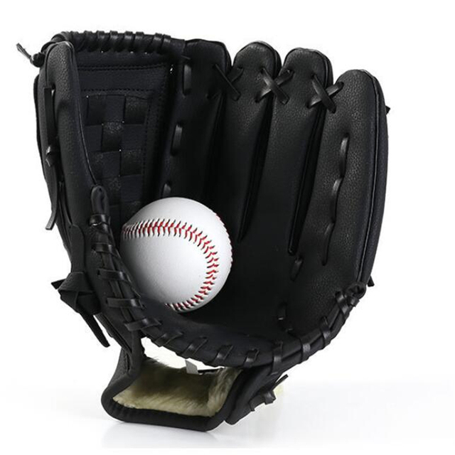 Outdoor Sport Baseball Glove Softball Practice Equipment Size 9.5/10.5/11.5/12.5 Left Hand For Kids/Adults Man Woman Training
