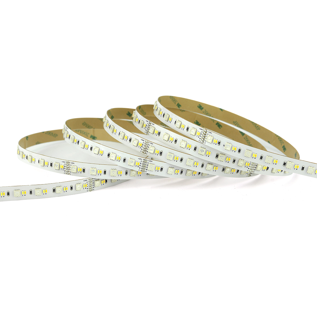 Светодиодная лента DC24V 5050RGB + 3014WW + 3014CW rgb cct