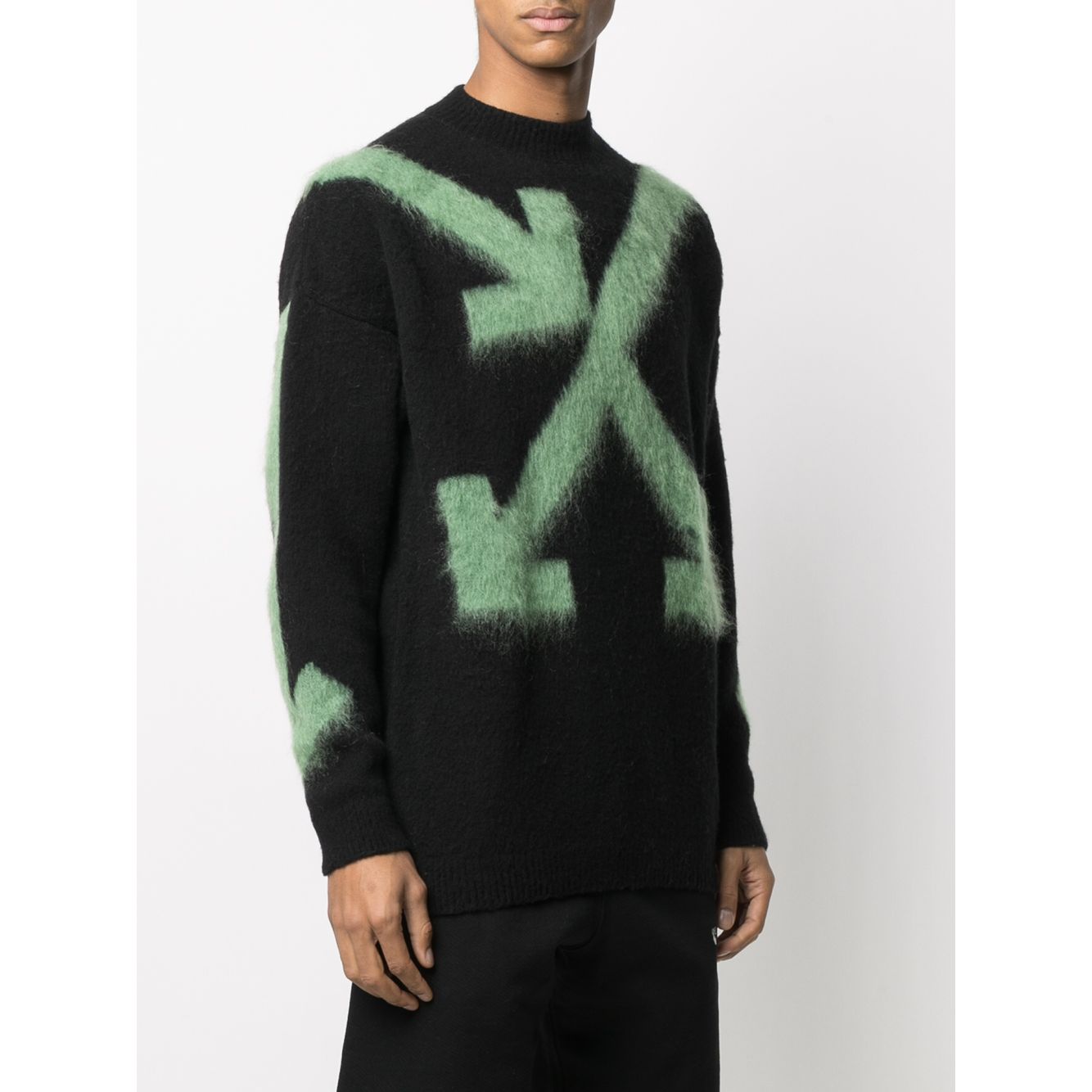 Kingsun knitted jumper sweater men brand knitwear 2021 fashion style men mohair clothing customize logo sweater