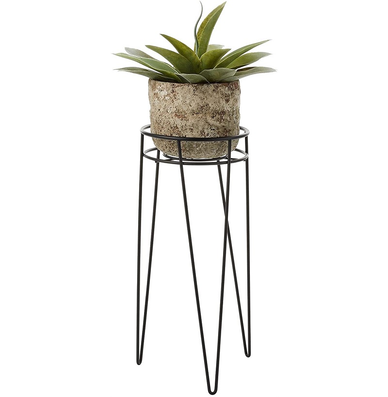 Top1 New Design Modern Planter Flower Plant&Succulent Stand Metal Wire Flower Pot For Indoor or Outdoor Decoration