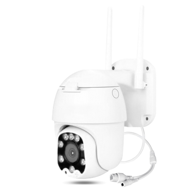 Полноцветная камера ночного видения 1080p 2mp P2p Ip беспроводная Wifi наружная купольная сетевая камера Ptz