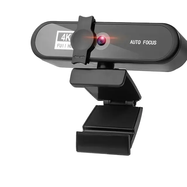 Real Resolution 4K Webcam Rotatable Cameras Mini Computer Conference Work Video Calling HD Live Broadcast Web Camera