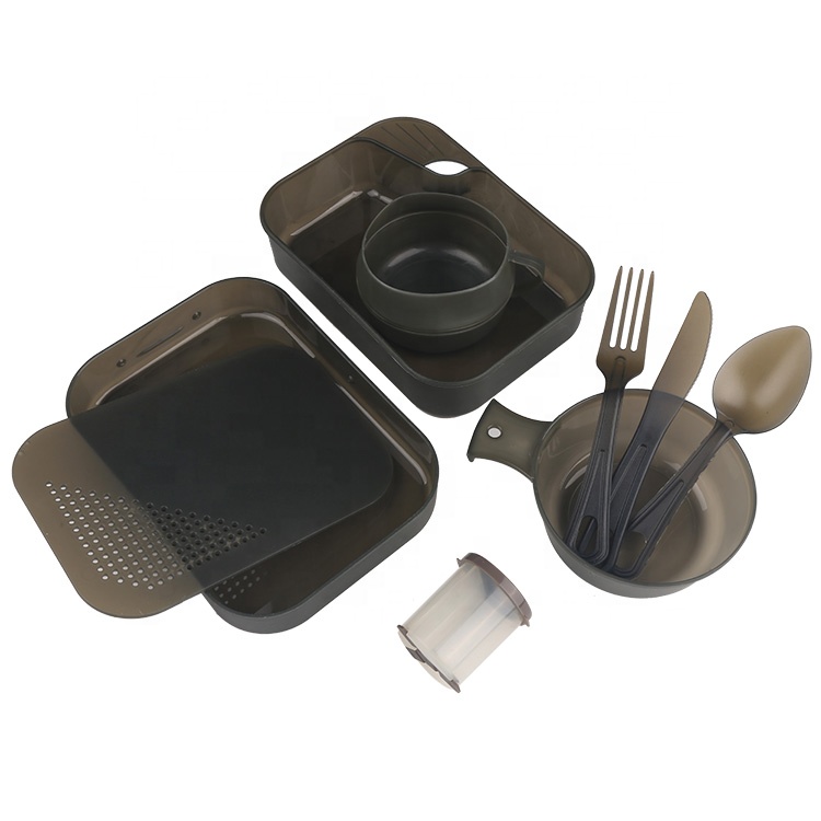 High grade picnic cookware bento pp food container set hot lunch box