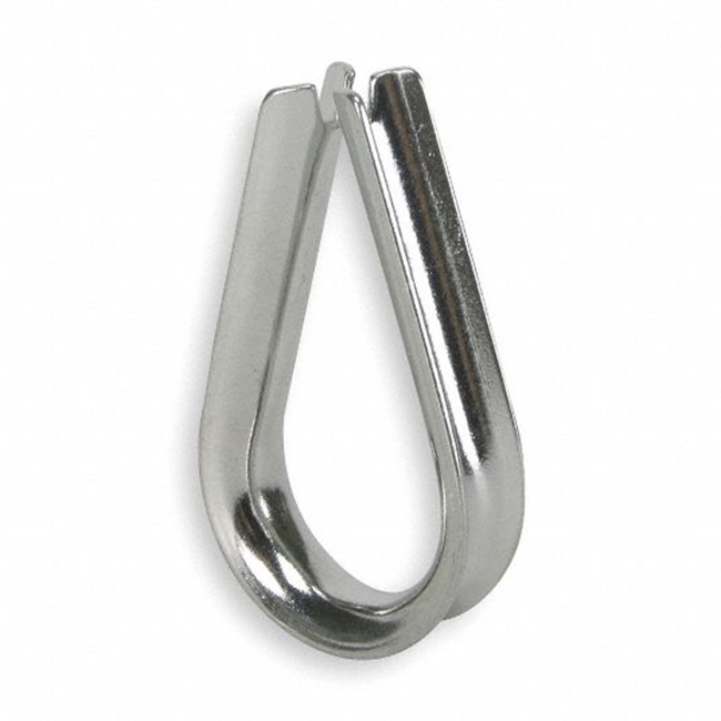 Galvanized Commercial Us Type Standard G411 Wire Rope Thimbles