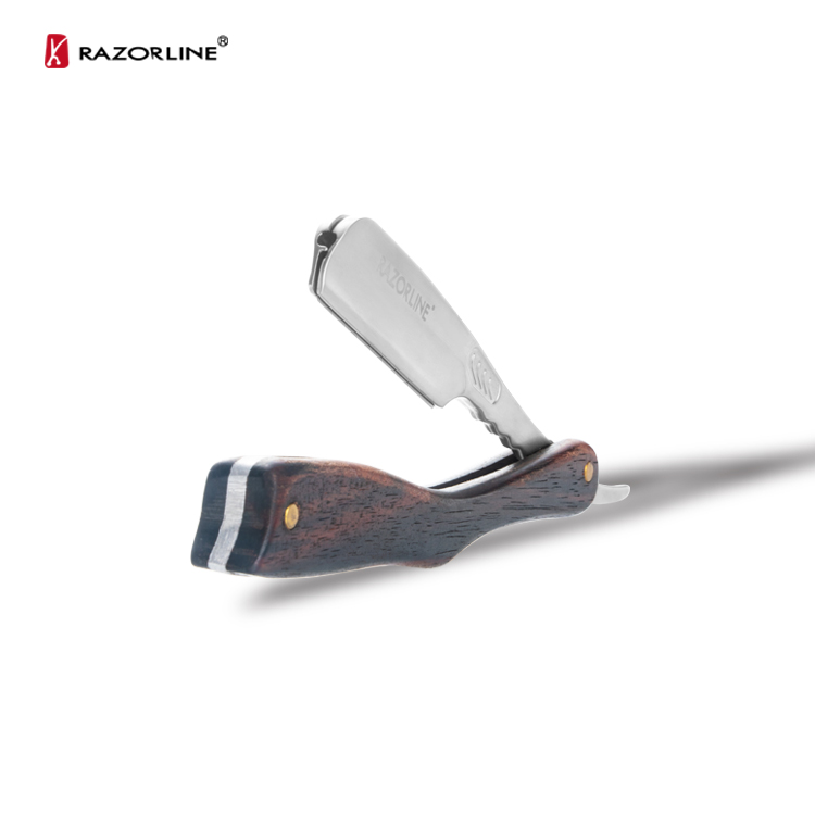 RAZORLINE H15WB черная профессиональная причудливая деревянная ручка Бритва для лица