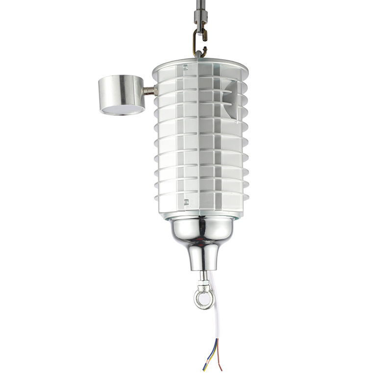 High bay light low cost economic 12m 10kg LED High Bay Light Lifter with double steel line Remote lighting lifter