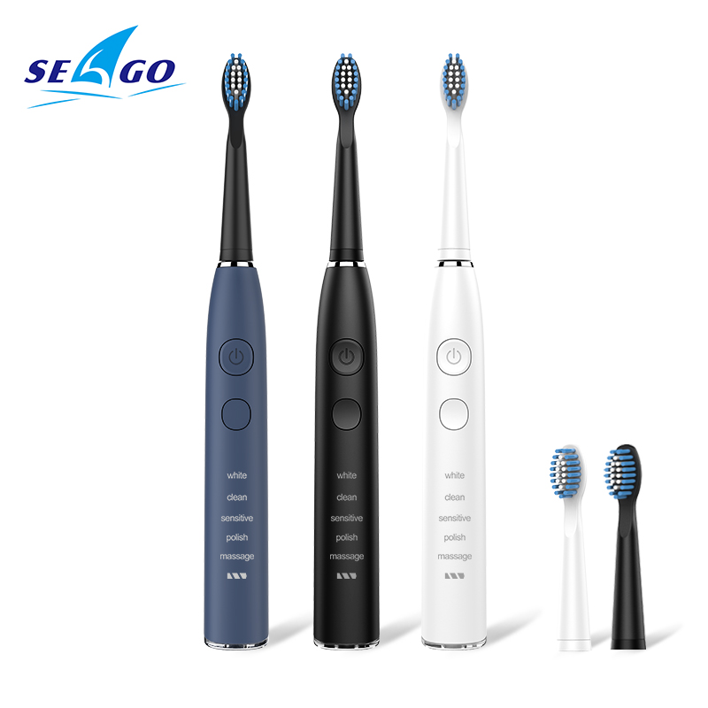 Щетка Зубная ультразвуковая SEAGO SG575, 5 режимов работы, 300 дней