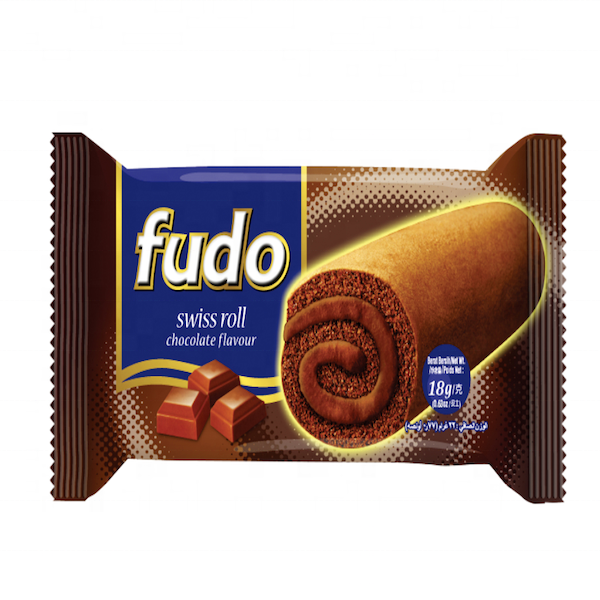 Швейцарский роликовый торт Fudo