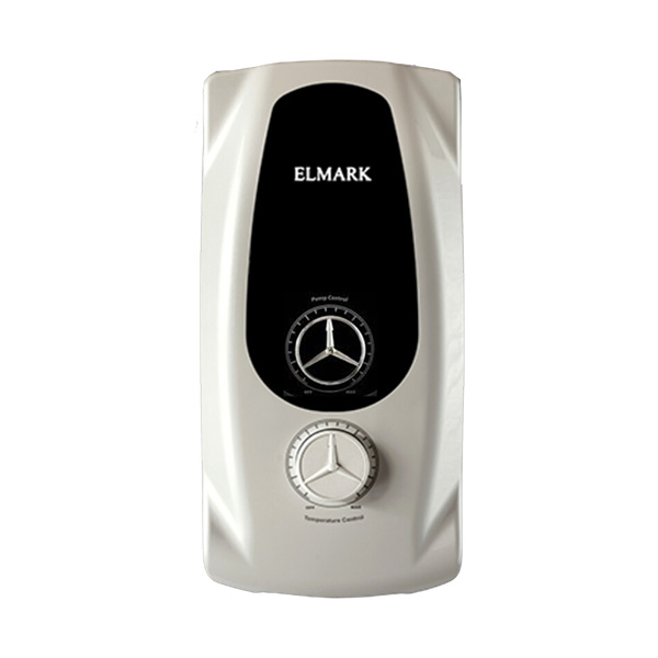 Elmark LAMBOSPA High Quality Electric Water Heater 220V 3.6kW White Sliding Bar ELCB Bathroom Calentador de Agua Hot Water