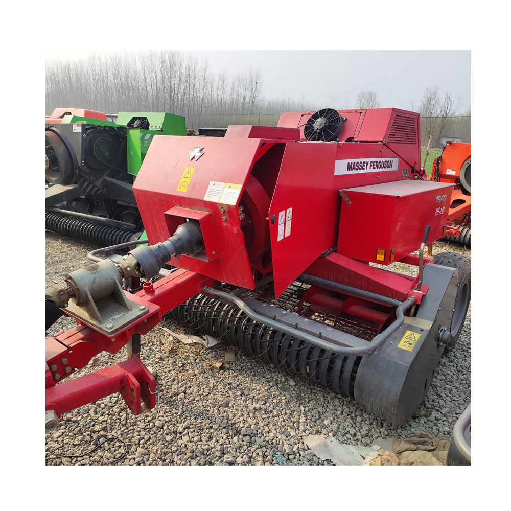 Б/у газонокосилка Massey Ferguson MF1840 с мини пресс-подборщиком сена, дешевый пресс для сена