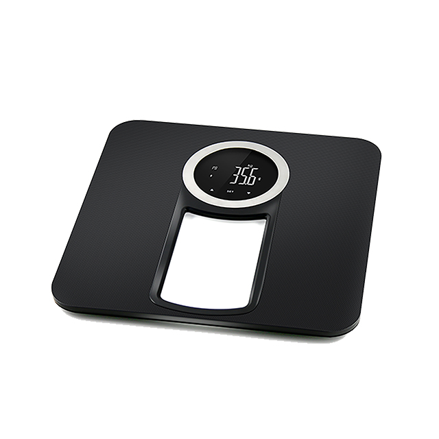 LED Manufacturer customized printing digital bathroom scale body scale anti-silp platform