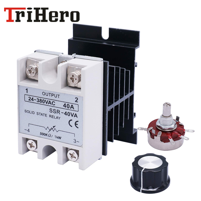 Регулируемое твердотельное реле, управление напряжением SSR,SSR-40VA-H