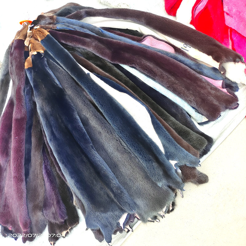 wholesale natural color real mink fur best