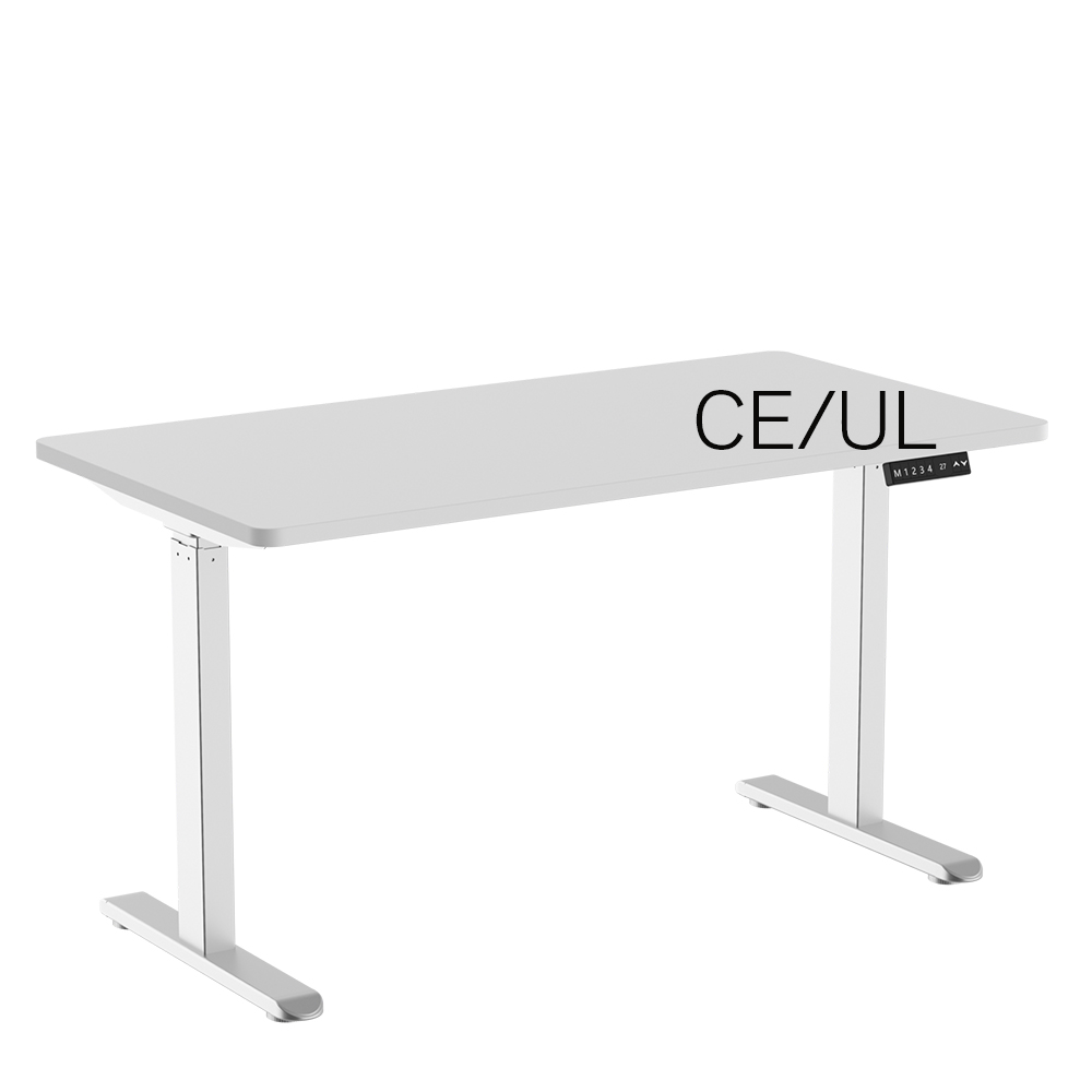7 Days Fast Dispatch OEM ODM Black White Movable Electric 2 Motor Height Adjustable Desk