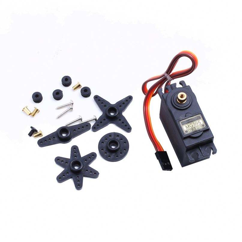 MG995R двигатель 55g металлическая Шестерня RC сервомотор сервопривод 15 кг MG995R