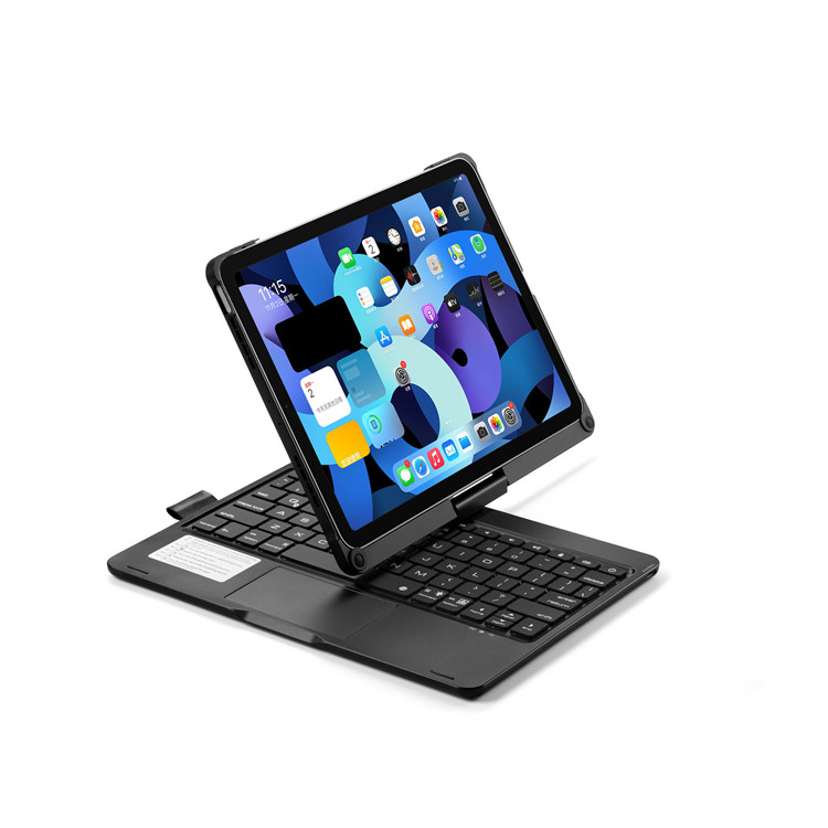 Bluetooth клавиатура для iPad 10,9 дюймов беспроводная сенсорная панель с 7 цветов с подсветкой